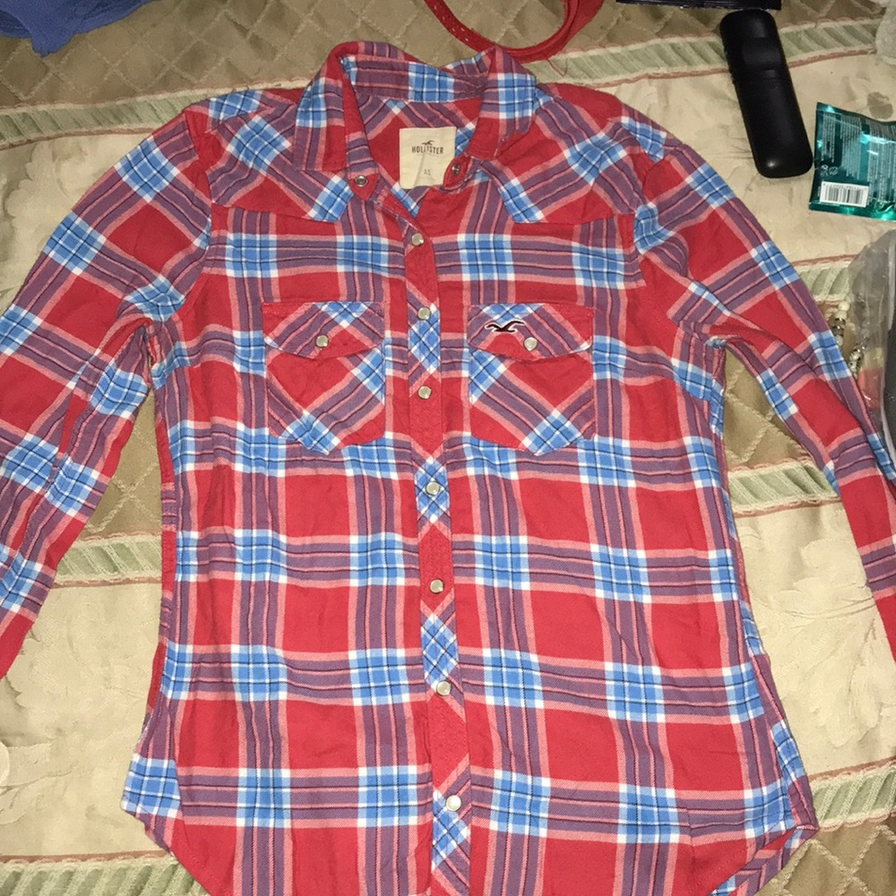 Hollister flannel shirt